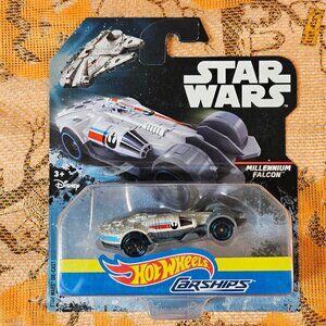 Hot Wheels Star Wars Carships Millennium Falcon Diecast Toy Vehicle 2016 DPV25